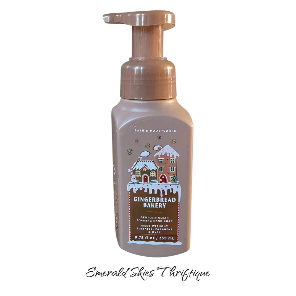 GINGERBREAD BAKERY BATH & BODY WORKS GENTLE CLEAN FOAMING HAND SOAP free ship
